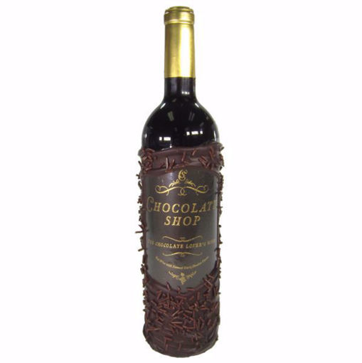 Chocolate Dipped Wine Bottle Chocolate Shop Red Dessert Wine by Sweet Traders