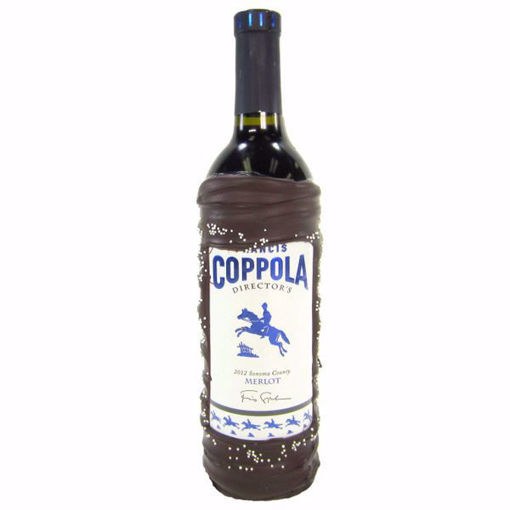 Chocolate Dipped Wine Bottle Coppola Directors Merlot by Sweet Traders