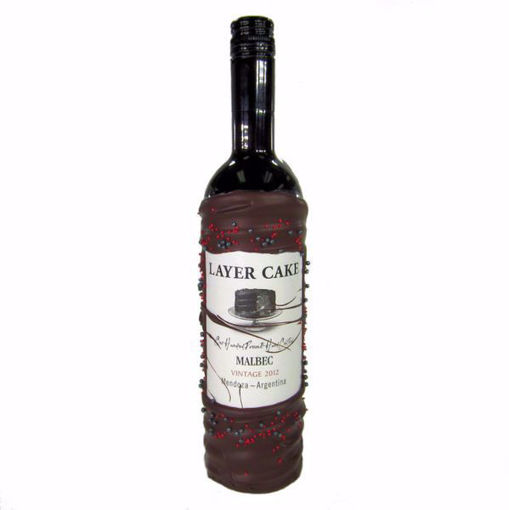 Chocolate Dipped Wine Layer Cake Malbec by Sweet Traders