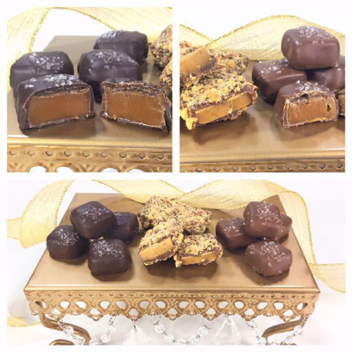 Sea Salted Caramels & English Toffee Gift Box by Sweet Traders