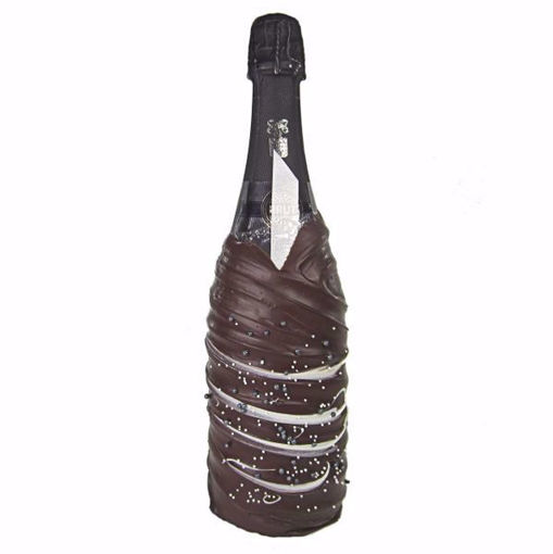 Chocolate Dipped Champagne Bottle Gift Freixenet Cordon Negro Brut by Sweet Traders
