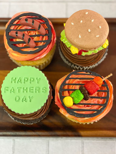 Father's Day  BBQ Grill Cupcakes By Sweet Traders