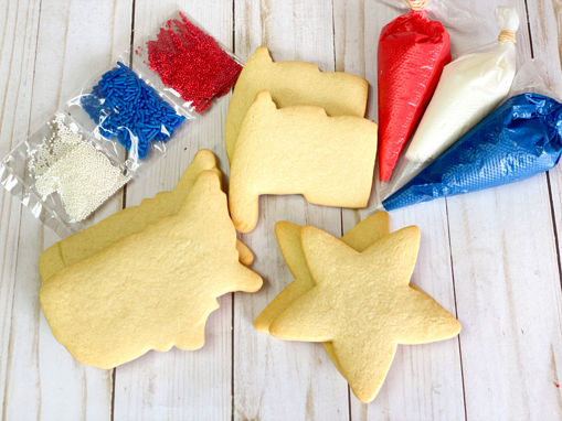 4th Of July Cookie Kit By Sweet Traders
