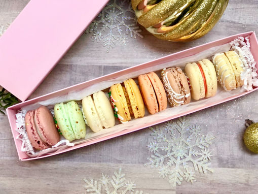 Holiday Macarons Assorted By Sweet Traders