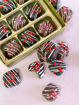 Valentine-Chocolate-Covered-Caramels-with Sea-Salt-and-red-sprinkles